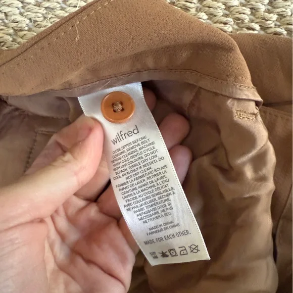 Wilfred Tan Trousers Size 16 - Picture 5 of 5